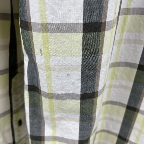 Rocawear Classic Mens Western Plaid Button Down Shirt XXL - Picture 4 of 8